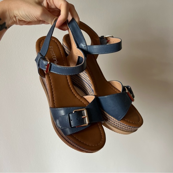 Frattini Blue Sandals - Picture 3 of 6